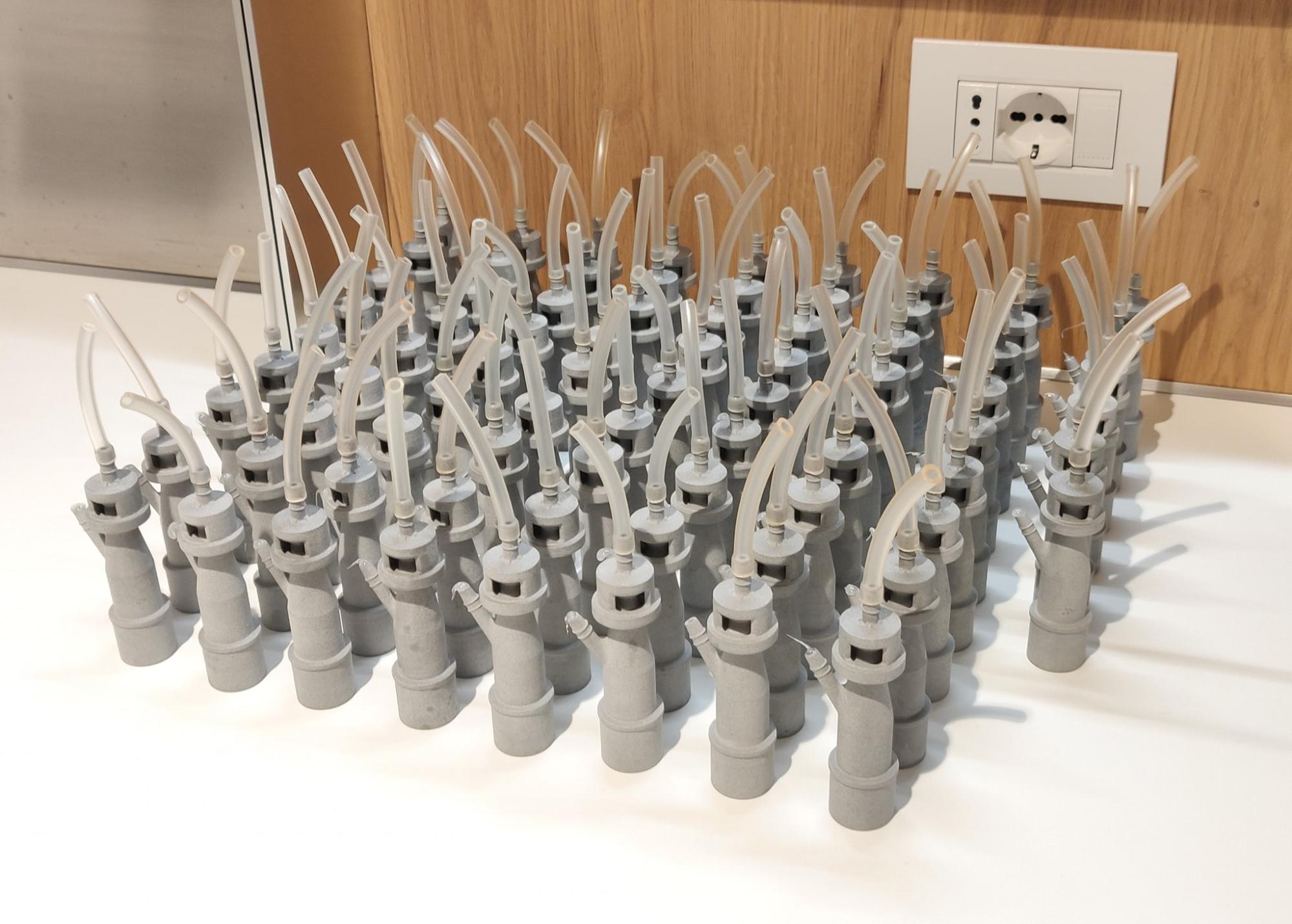 the 3D printed valves