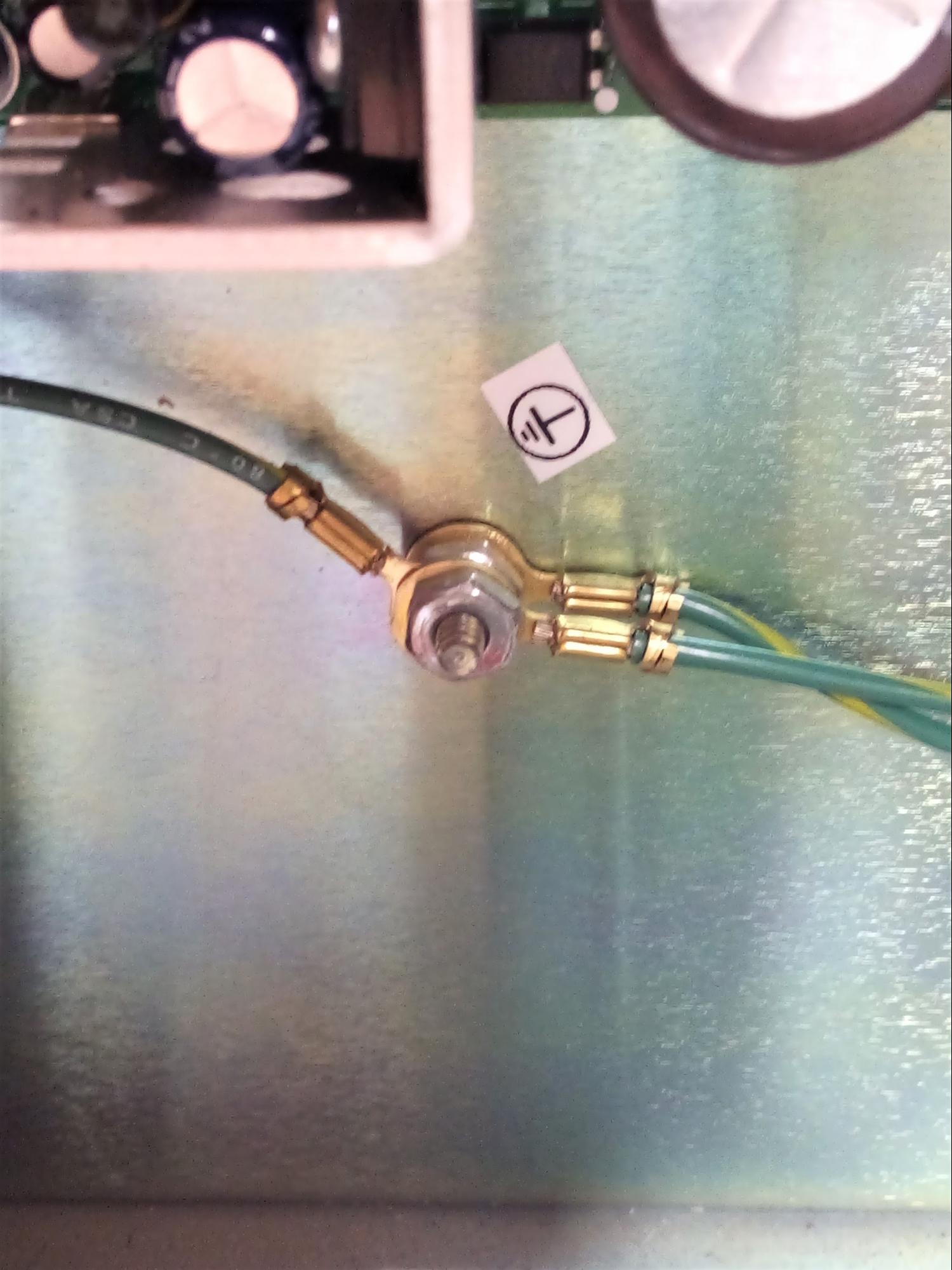 inside of an electrical breaker