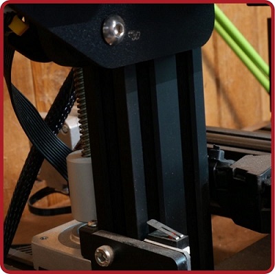 limit switch on a fixed point to detect motion in a single axis