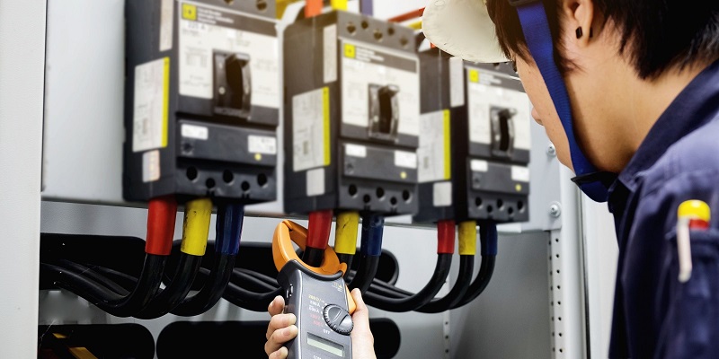 Current meter clamp meter measuring current