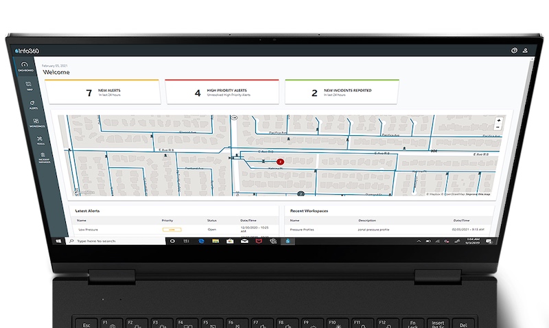 the info dashboard