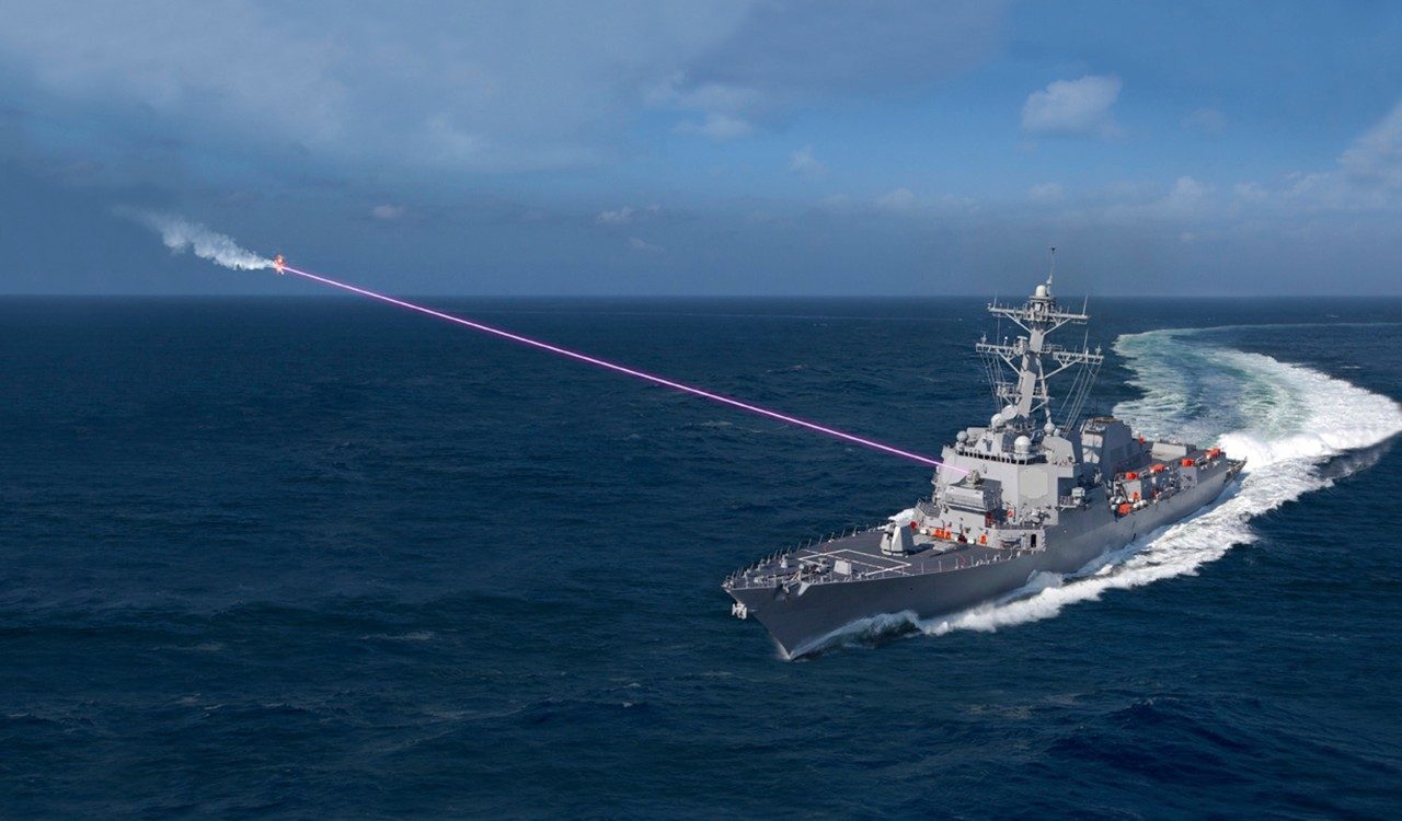 laser weapon system from Lockheed Martin