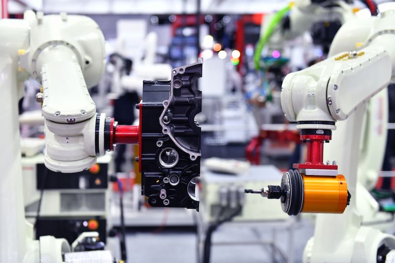 machine vision robot
