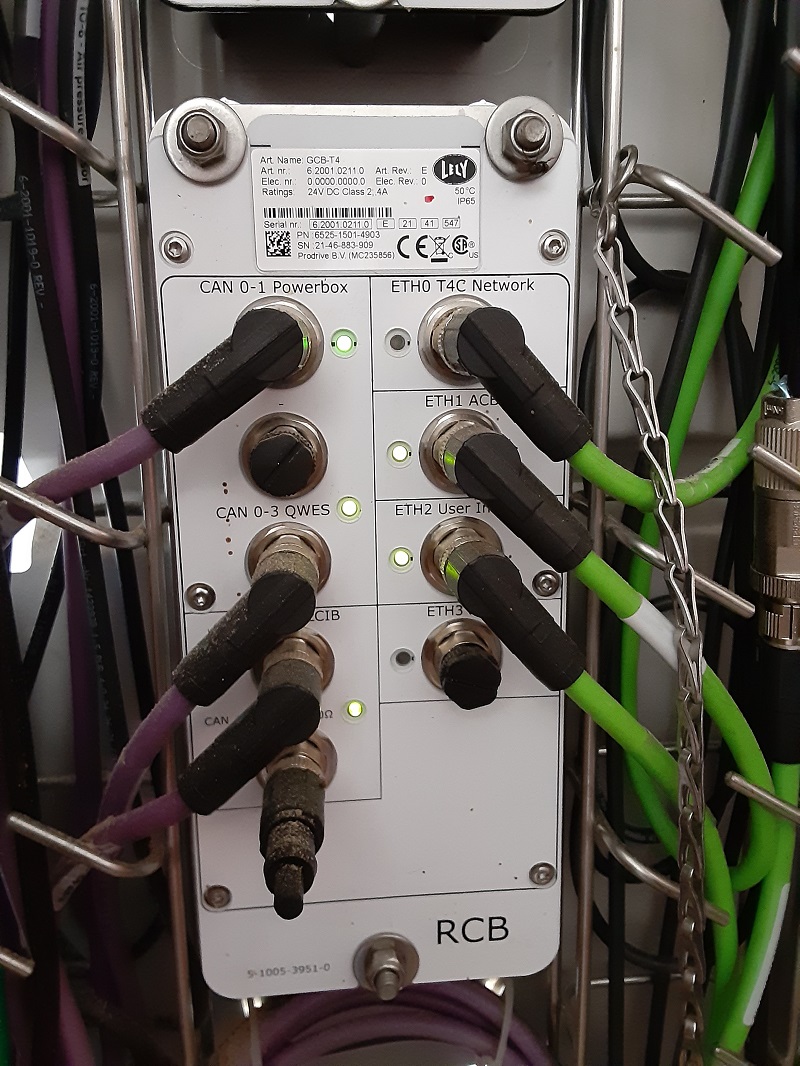 communication network adapter hub - CAN to Ethernet