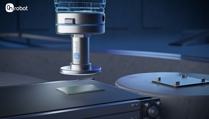 single-pad gripper in action