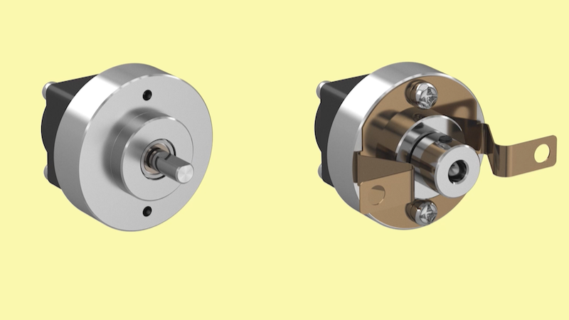 The solid shaft and hollow shaft high-resolution rotary encoders.