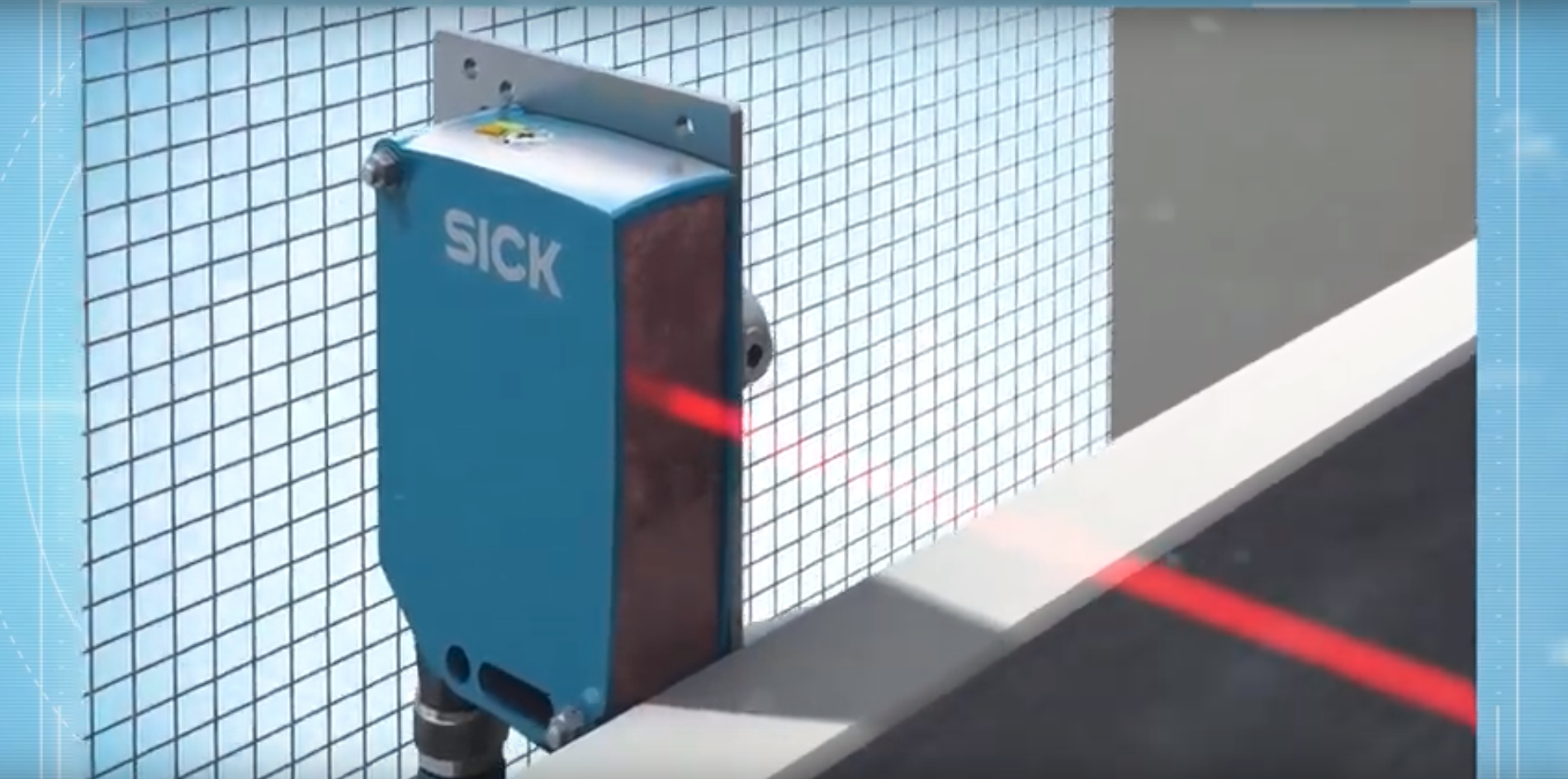 sick sensors being used