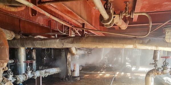 leaking pipe