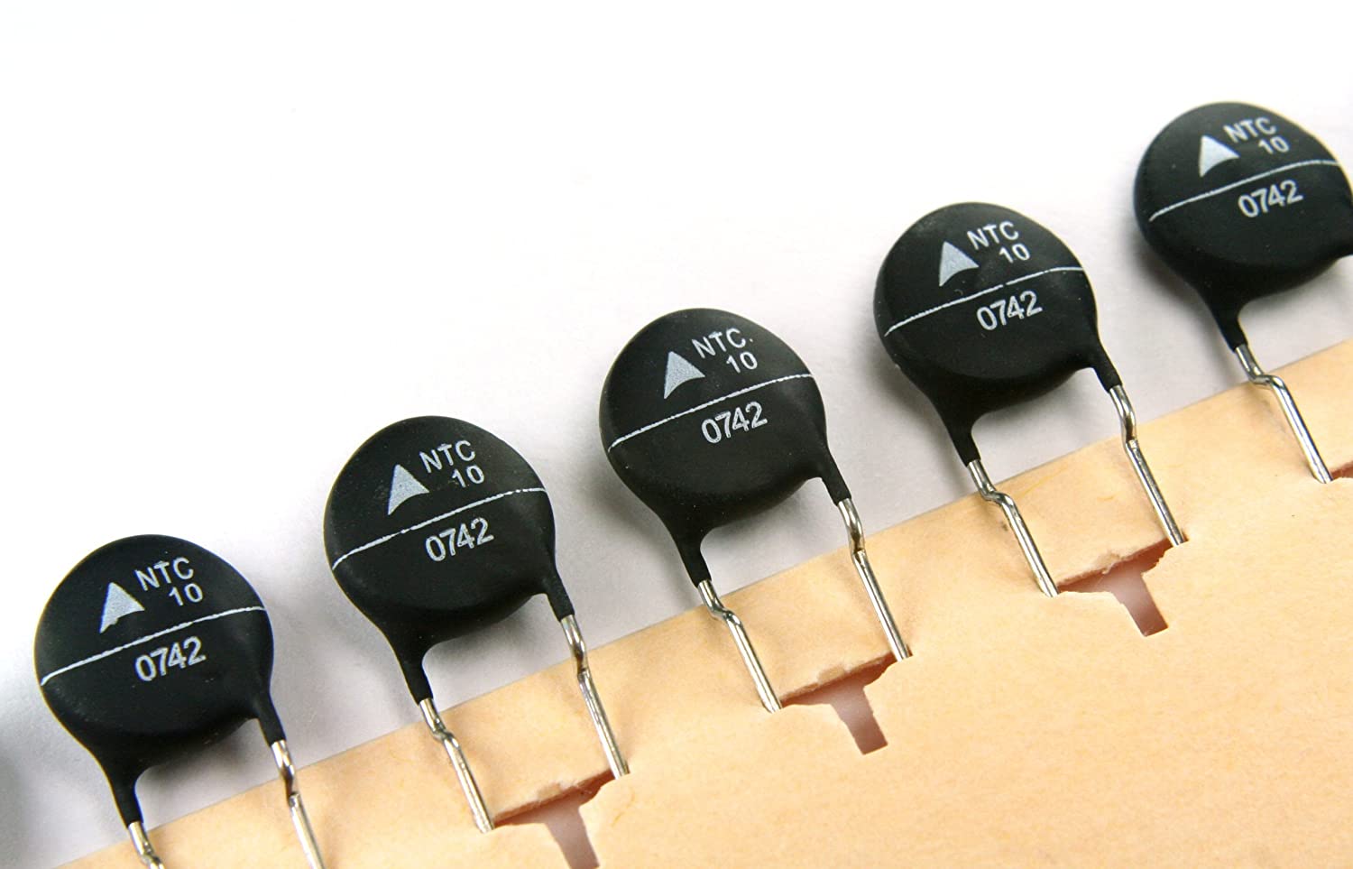 NTC thermistors are compact in size