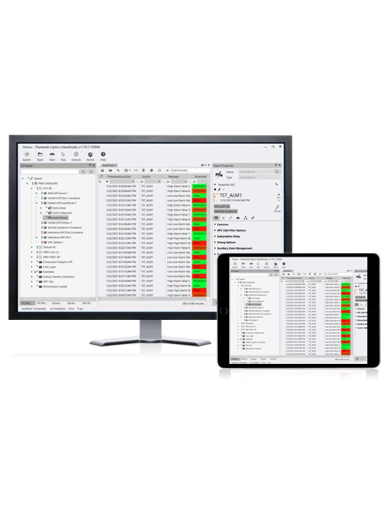 Emerson Plantweb dashboard