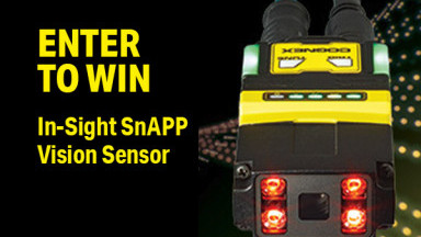 Enter to Win an In-Sight SnAPP Vision Sensor