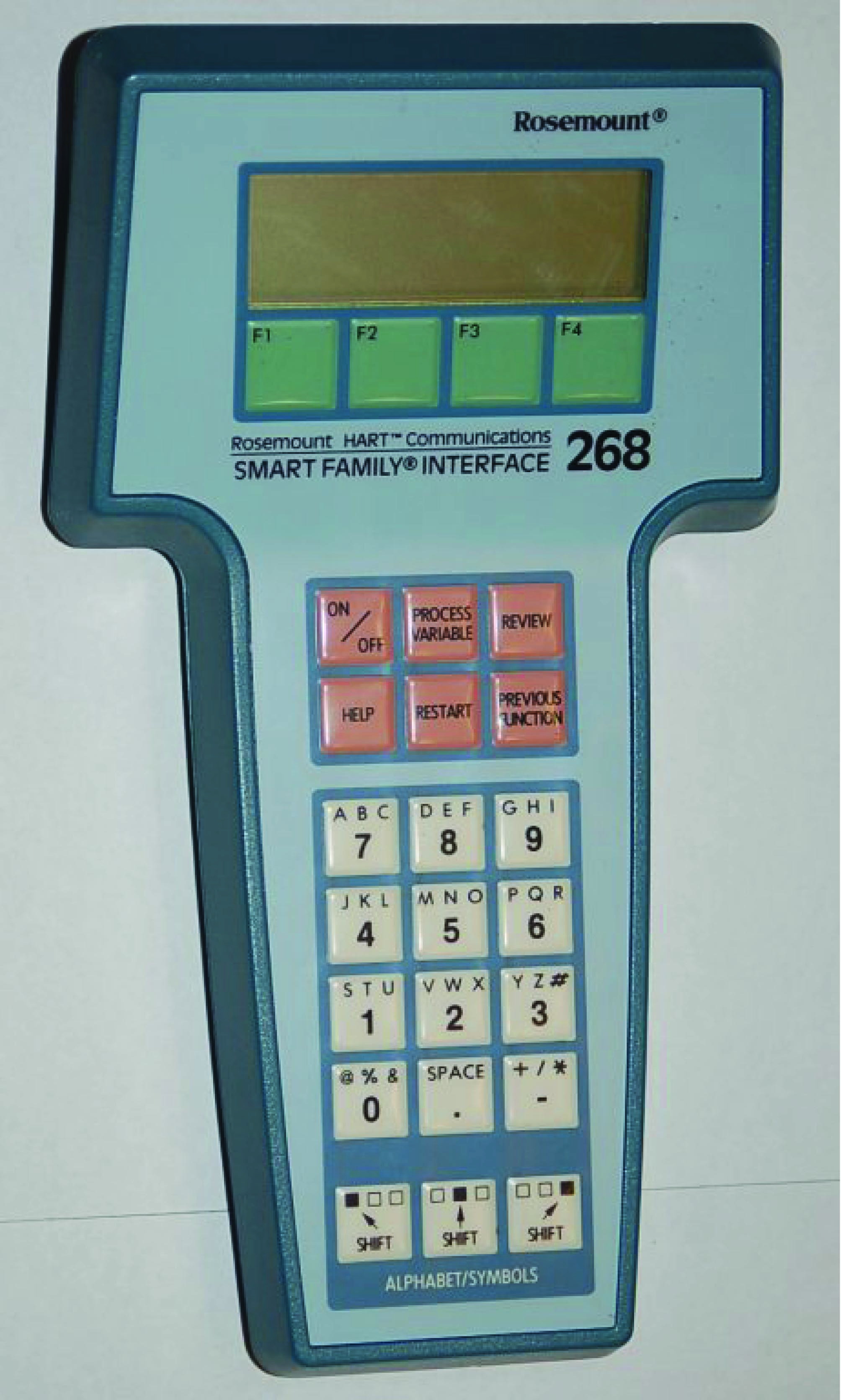HART communicator Rosemount model 268