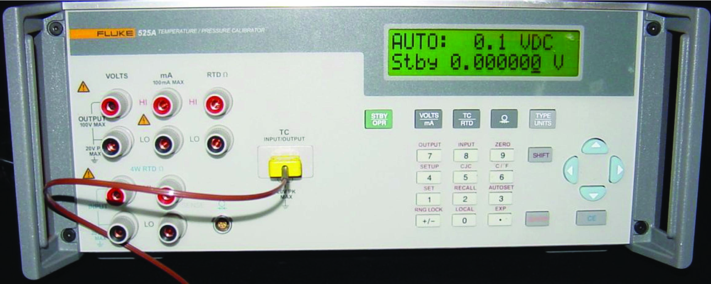 temperature pressure calibrator