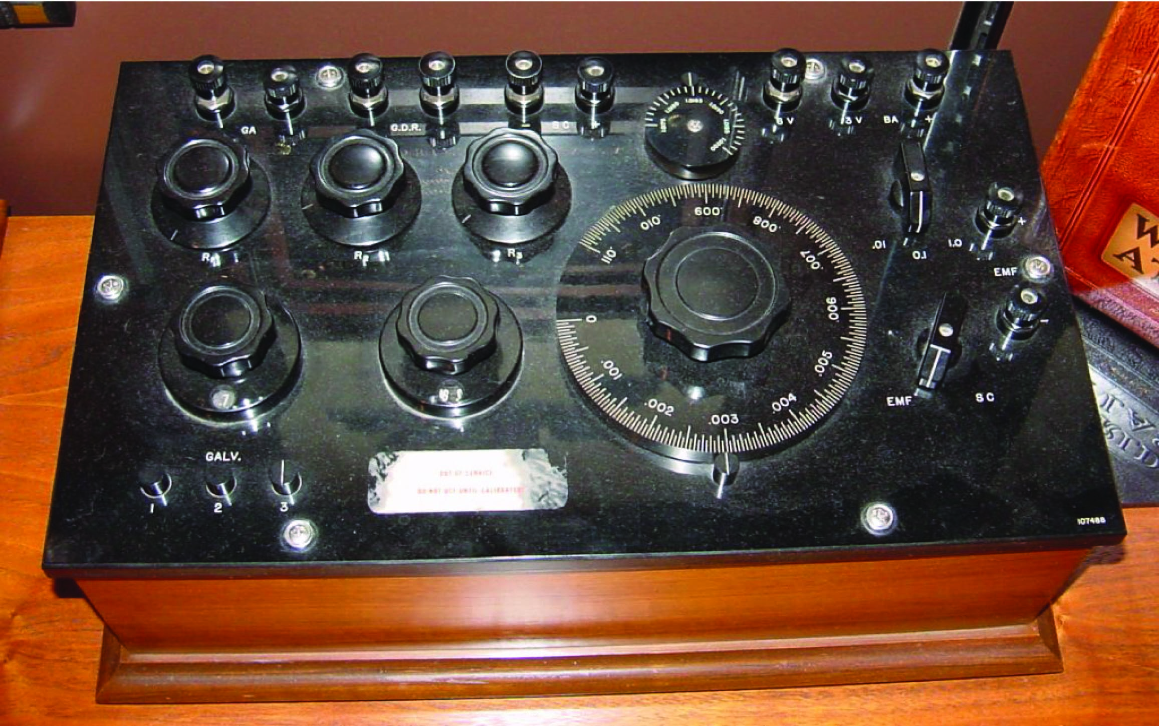 antique potentiometers