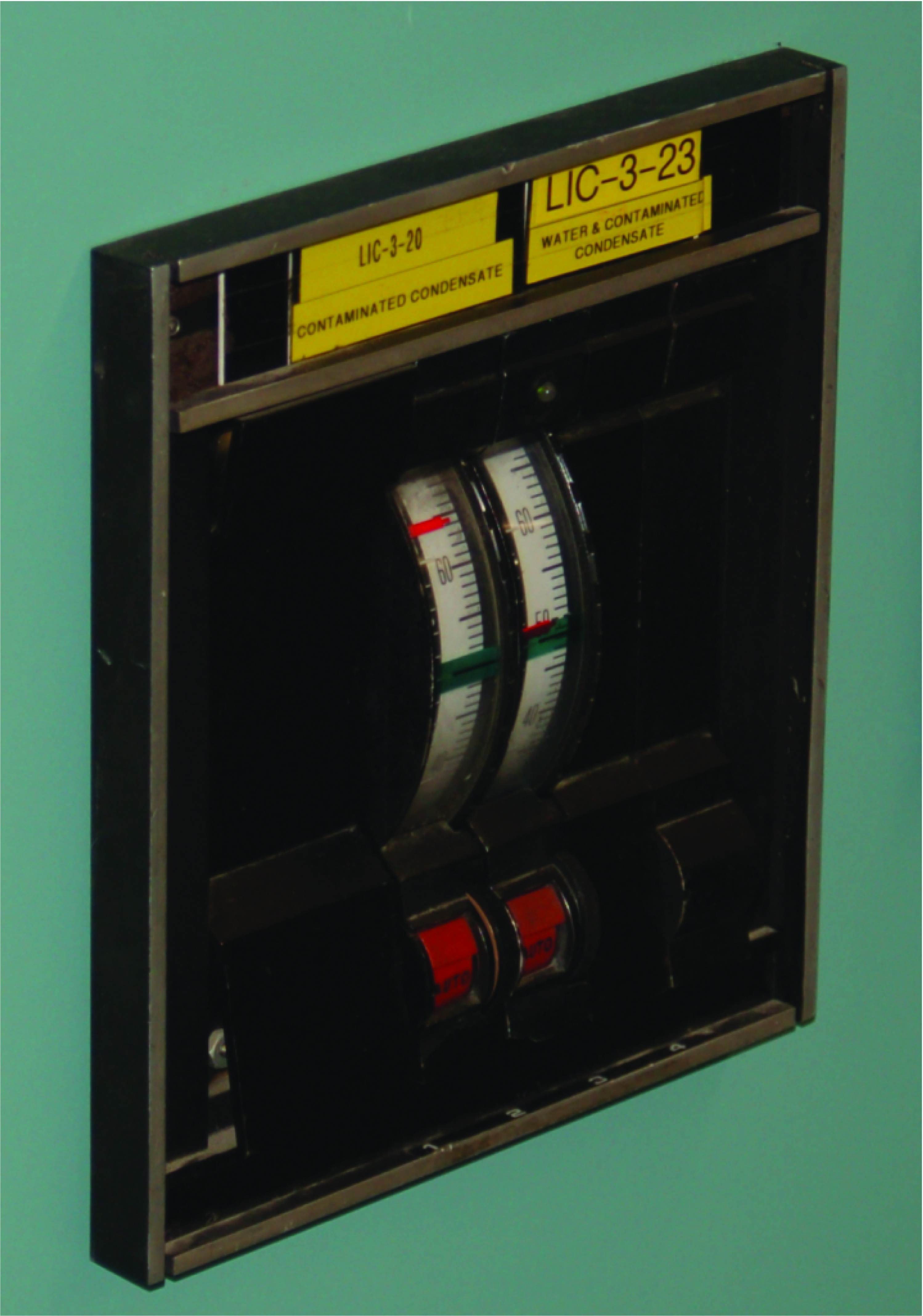 pair of Fisher AC2 controllers mounted side-by-side in the same rack