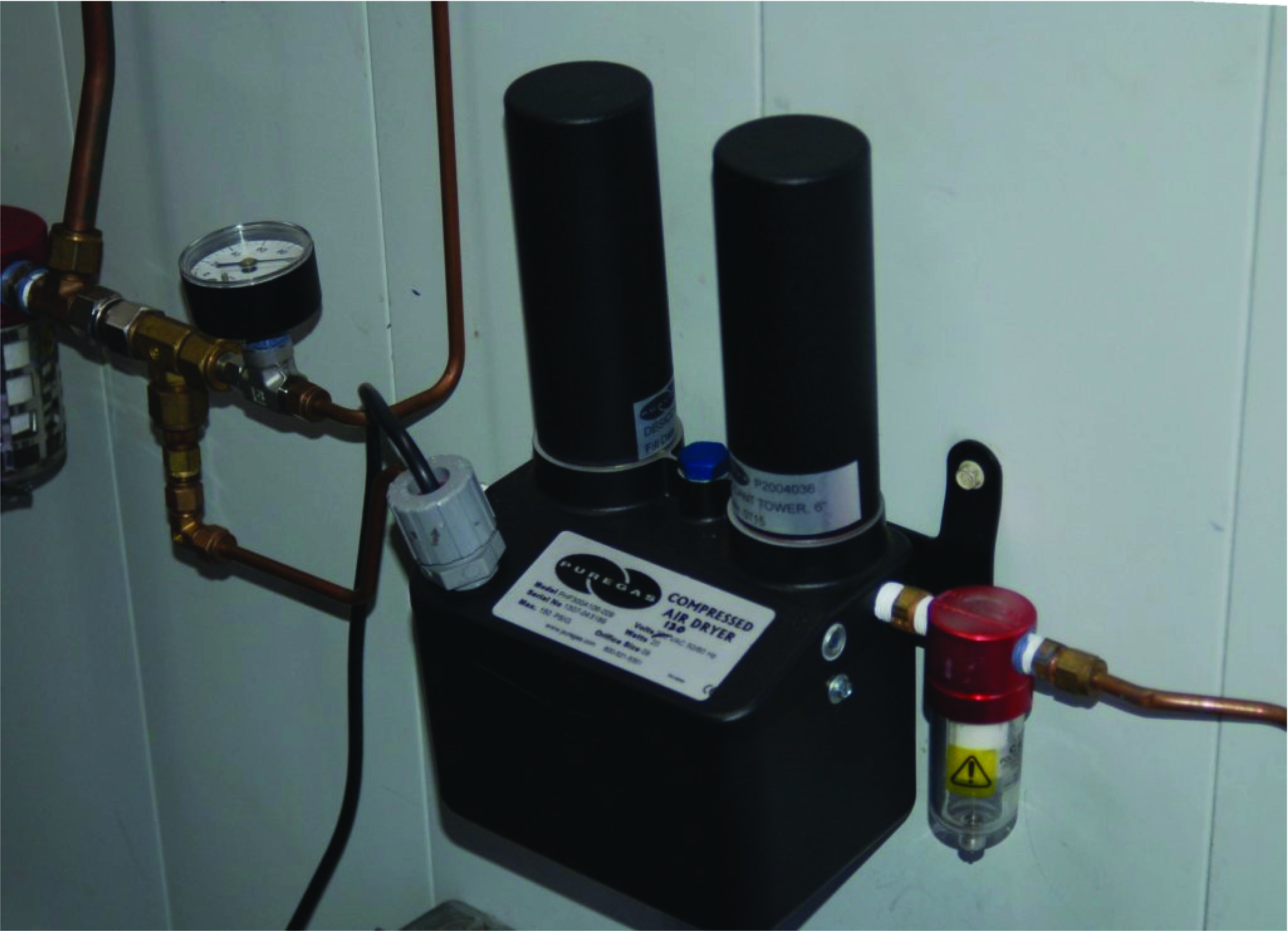the CEMS at a gas-fired power plant