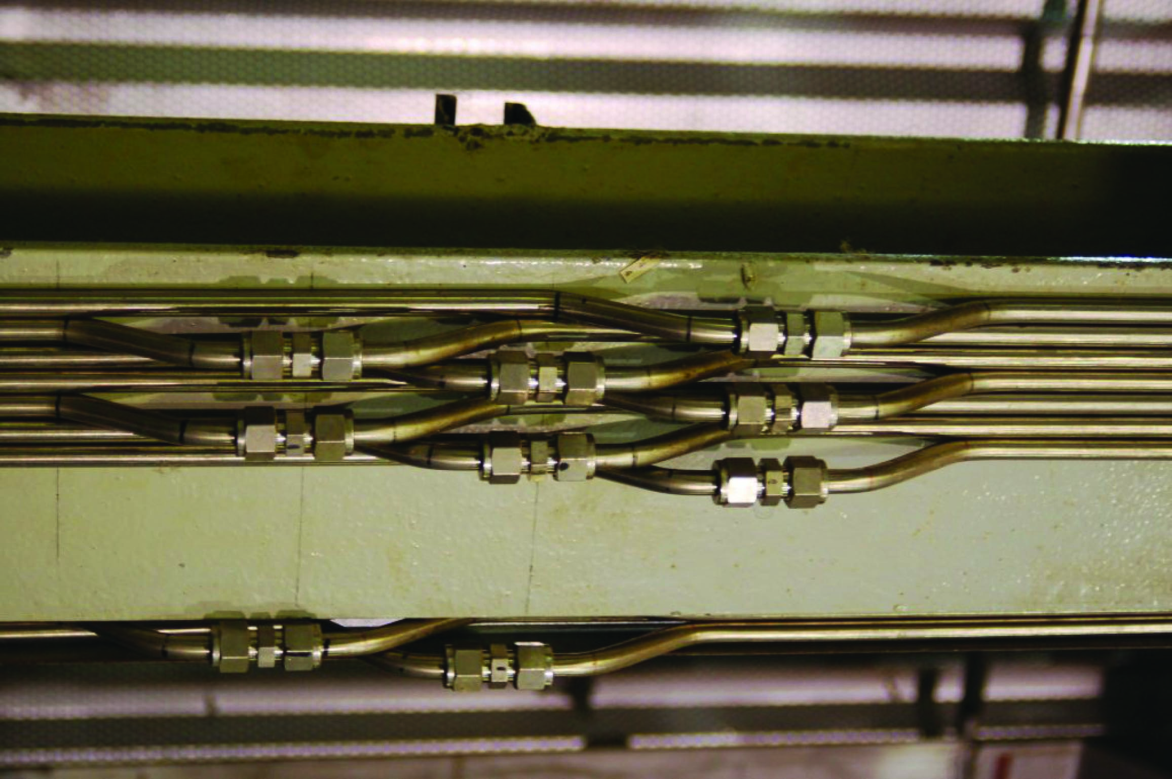 several tube junctions photograph