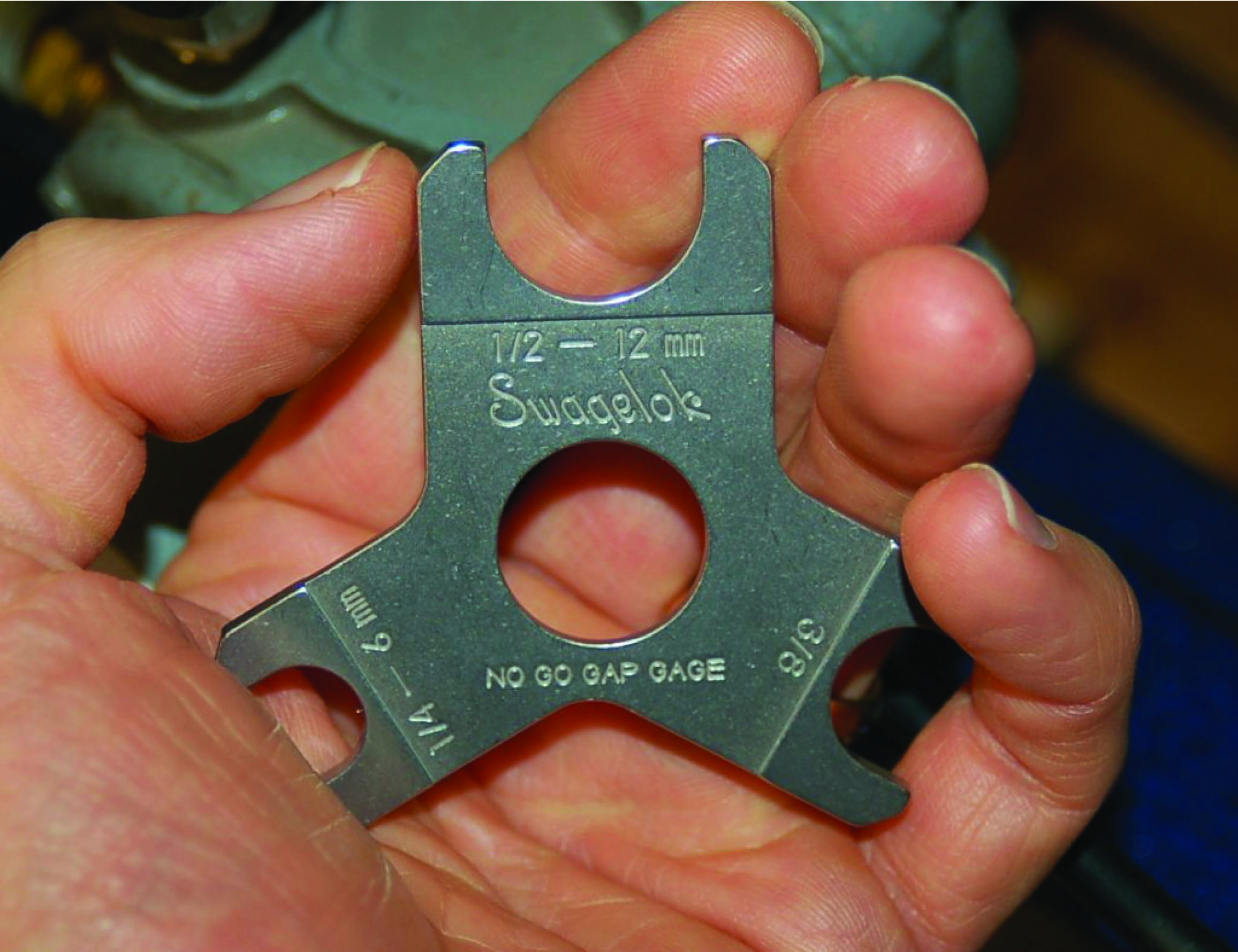 gauges use to measure proper ferrule compression