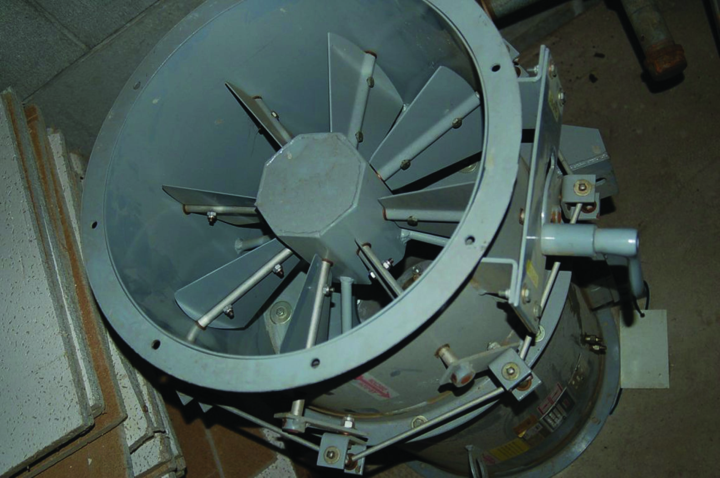 radial-vane damper