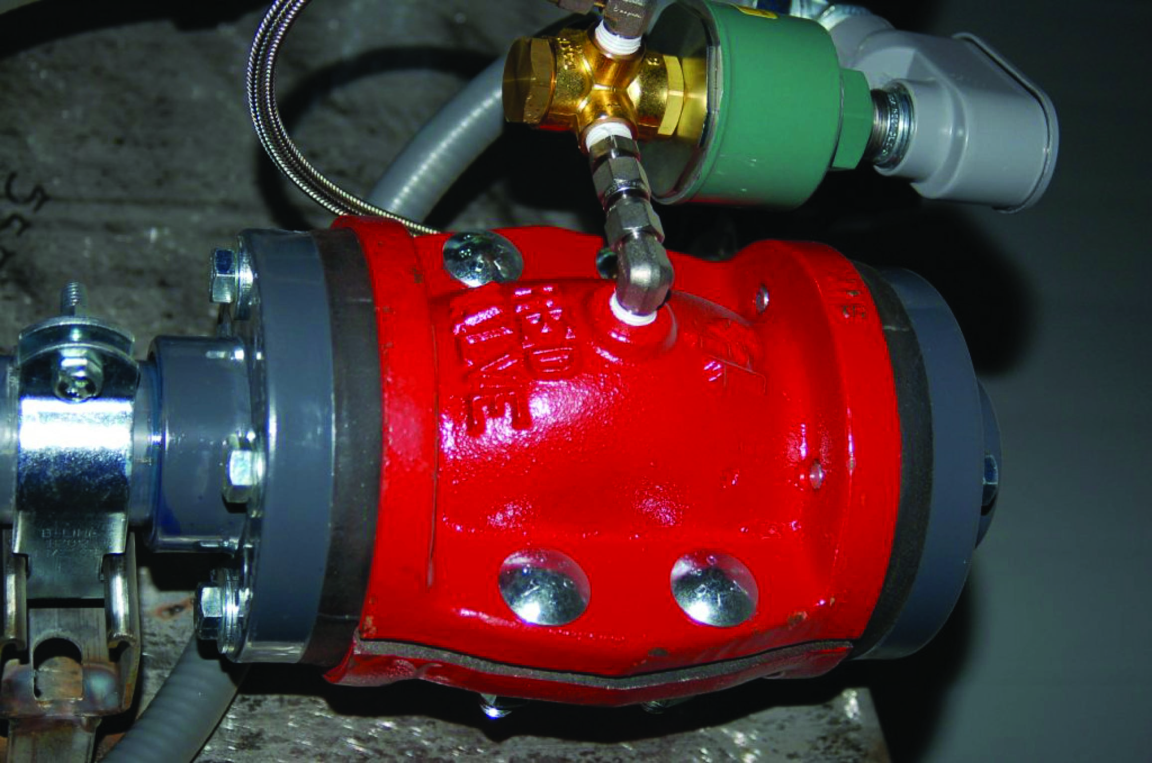 small air-actuated diaphragm valve
