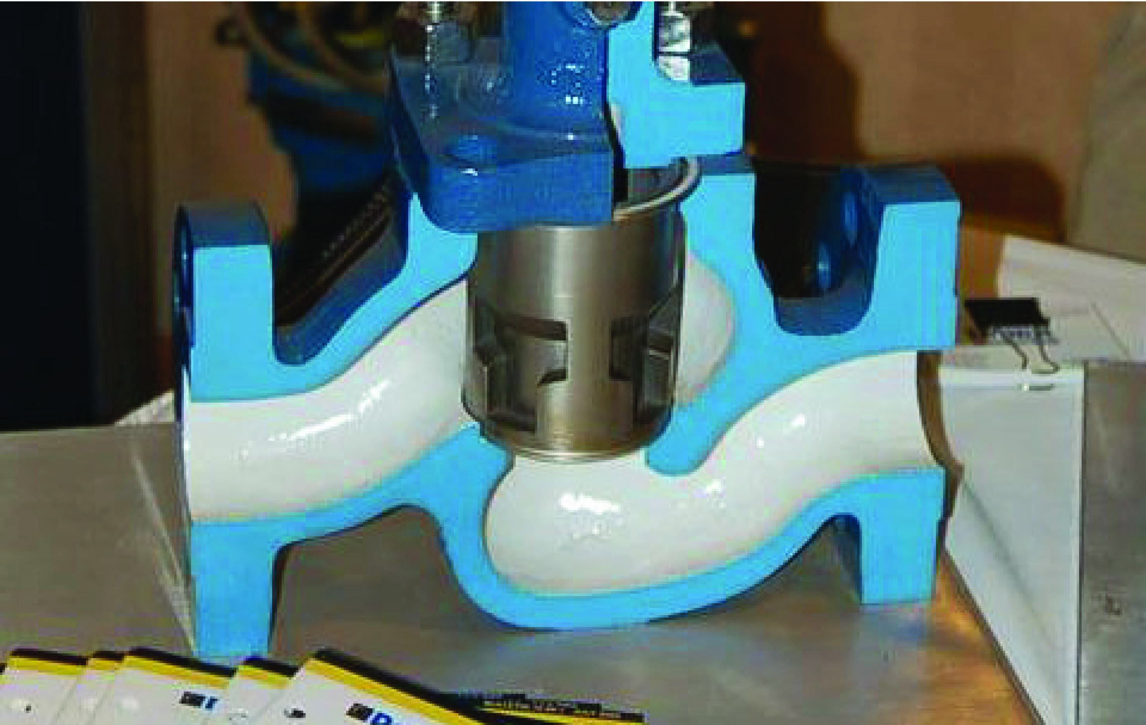 cut-away control valve 