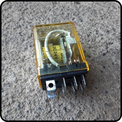 Relays are magnetic electromechanical devices with two primary purposes: to isolate different circuit voltages, and to form larger complex networks of logic to run machines without digital controllers.