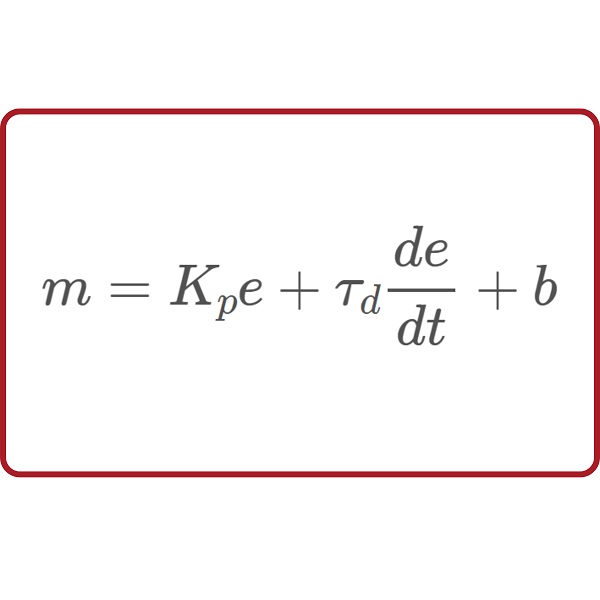 Derivative control monitors the rate (speed) at which the process is changing in order to more closely reach the target setpoint with minimum overshoot and oscillation.