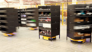 NEC Develops AMR Control Technology Promoting Safety in Warehouses