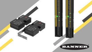 New Products From Banner Engineering: Light Curtain and Edge Sensor