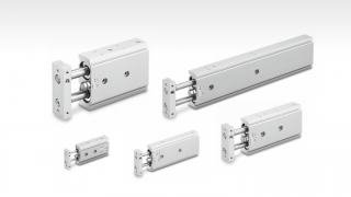 SMC Ups Pneumatic Offerings With CXS2 Series of Dual Rod Cylinders 