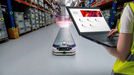 ABB’s New Flexley Tug Combines Visual SLAM AI Tech and AMR Studio