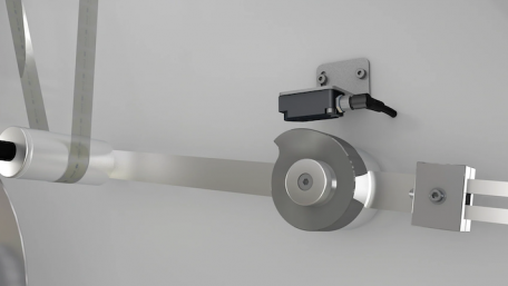 A Compact Inductive Sensor That Offers a Large Measuring Distance