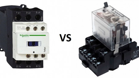 Contactors versus Relays - Differences and Applications