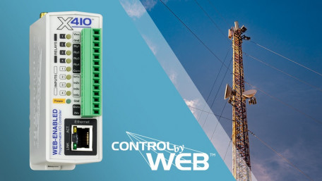 ControlByWeb Adds New Cellular Connection to I/O Controllers