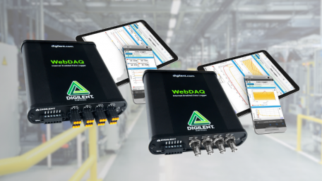 Digilent’s WebDAQ Data Loggers For Remote Monitoring and Control