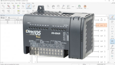 How-to: Programming Discrete I/O With a Koyo DirectLOGIC PLC
