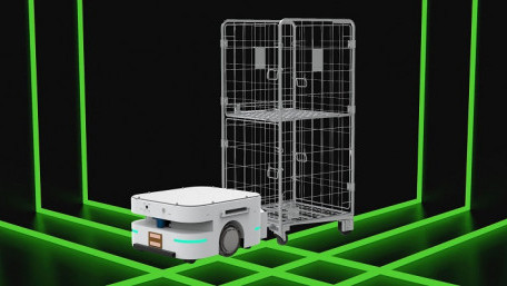 ForwardX Robotics Flex 60-T: New Towing and Docking AMR for Cage Trollies