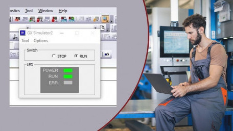 Simulating Ladder Logic Programs in GX Simulator2 With Mitsubishi PLCs