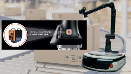 7-Axis Cobots Feature “World’s First” Integration of Controller Into the Base