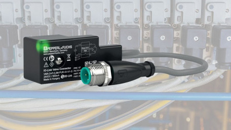 Pepperl+Fuchs Debuts New IO-Link Smart Valve Connector
