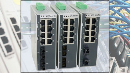 Perle Creates New IDS-710CT Managed Industrial Ethernet Switches