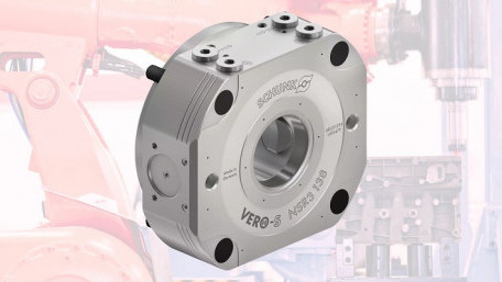 Safer Handling of Heavy Robotic Pallet Loads, Courtesy of SCHUNK
