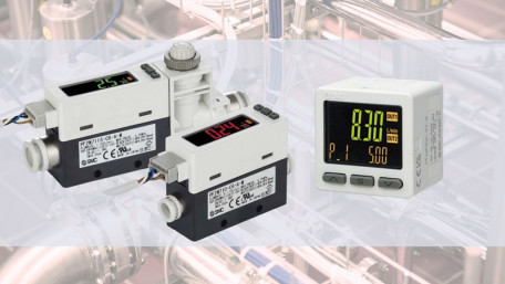 SMC Reveals New Digital Flow Switch and 3-Screen Monitor