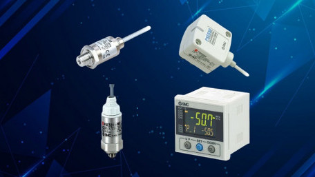 SMC Introduces PSE Series Remote Pressure Sensors and Controllers