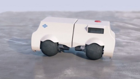 Sumitomo Releases its Curveball Solution: A Wall-climbing Robot for Curved Steel Structures