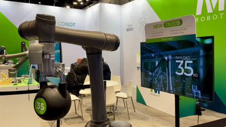 Techman Robot Launches High-Payload Cobot With Built-In AI Technology