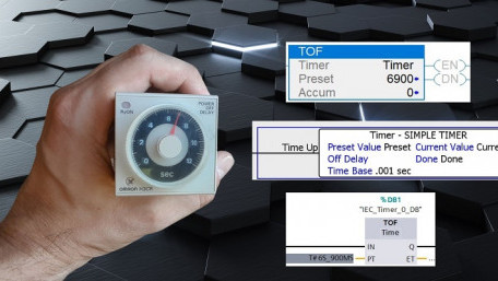Explaining Industrial Timers: On Delay and Off Delay