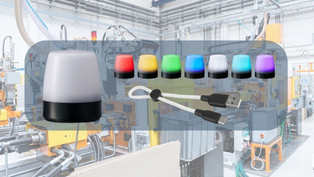 PATLITE Debuts New USB-Controlled Signal Beacon