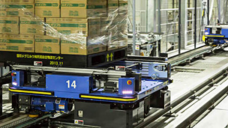 How to Control Robotic Transfer Systems with Laser Distance Sensors