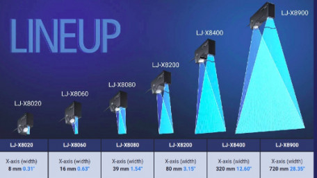 Keyence Releases LJ-X8000 2D/3D Laser Profiler Controllers